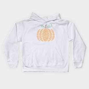 Puzzle Pumpkin Kids Hoodie